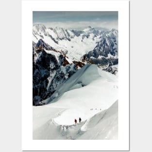 Chamonix Aiguille du Midi Mont Blanc Massif French Alps France Posters and Art